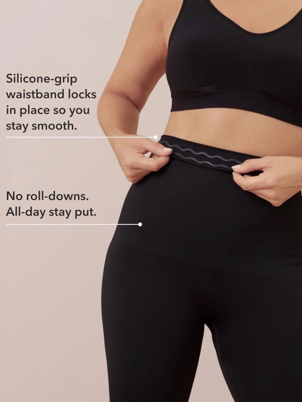 2 pair Shapermint High-Waist Black Sculpting Leggings 1 Small & 1 Medium